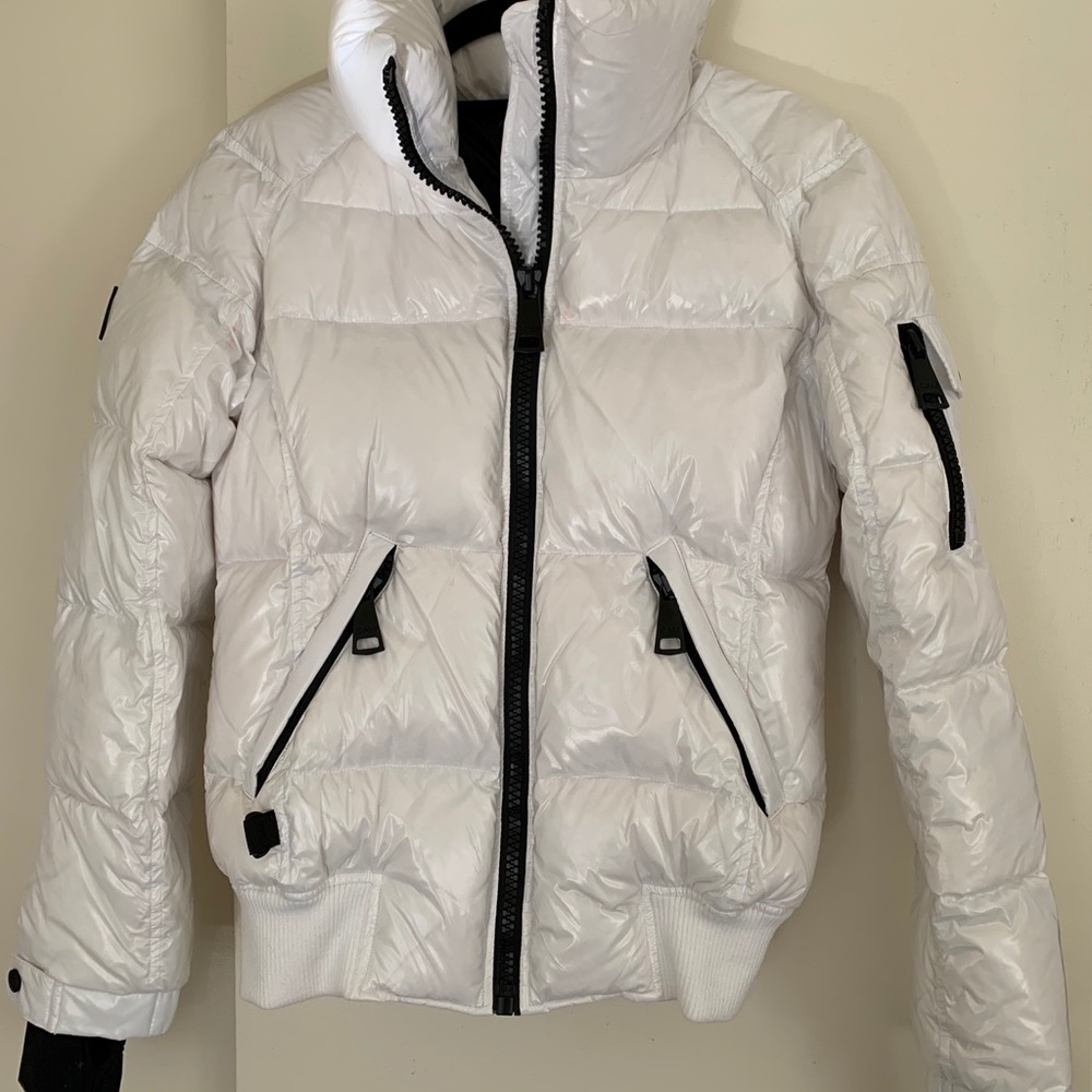 SAM. Freestyle Down Ski Jacket White Medium NWOT